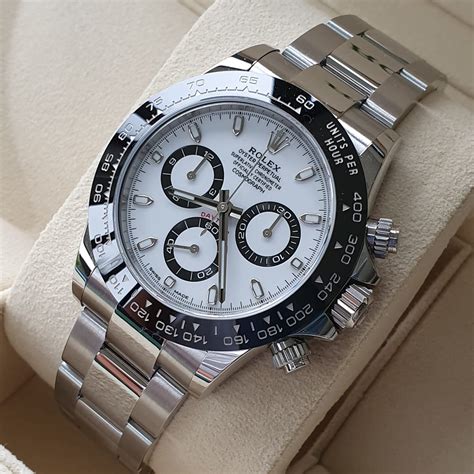 rolex daytona white and black|Rolex daytona price uk.